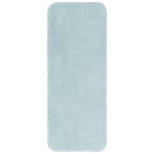light blue nylon bathroom rug