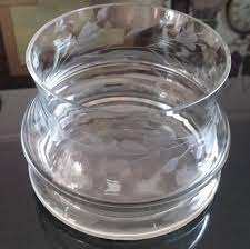 Vintage Krosno Polish Glass Bowl