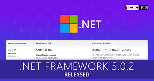and install net framework 5 0