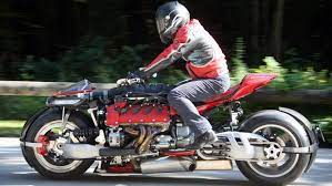 mad maserati engined motorbike