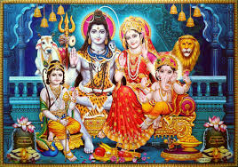 lord shiva with family wallpapers