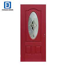 Fangda Oval Glass Insert Ruby Red