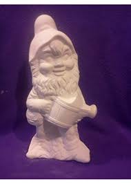 garden gnome with watering can