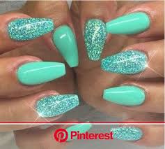 There are plenty of ideas which can be used to white and black and pink cute nail art. 30 Most Beautiful Mint Green Nails Designs Fresh Colors For Sociable Women Nail Designs Summer Acrylic Coffin Nails Designs Teal Nails Clara Beauty My