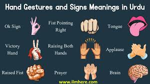 hand gestures and signs meanings