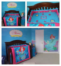 Mermaid Baby Crib Bedding Collection