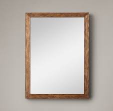 Wall Mirror In Solid Wood Frame