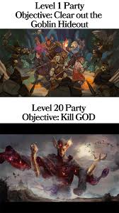 OC] Anyone ever played a level 20 campaign? What enemies do you face? :  r/DnD