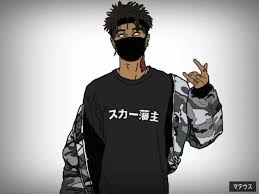 create meme scarlxrd without a mask