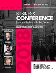 Business Conference Flyer Design Template Graphic Design