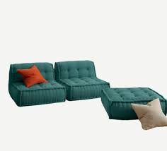 Floor Cushion Sofa Seat With Attached