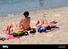 Barceloneta beach nude