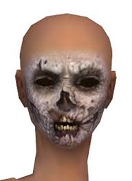 zombie face paint guild wars wiki gww