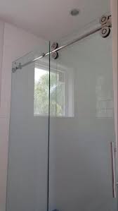 barn style glass shower doors the