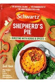 We've got traditional recipes, plus spiced and vegetarian alternatives. Shepherd S Pie Recipe Mix Recipe Mixes Schwartz Uk