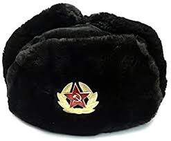 Chaos men's dylon wool blend trapper this one is the russian soviet army fur military cossack ushanka hat with great quality and the inexpensive price. Amazon Com Black Ushanka Russian Military Style Hat With Red Star Emblem Xx Large Clothing