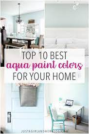 Aqua Paint Colors Aqua