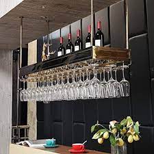 hanging wine rack wine glass holder