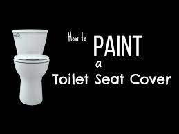 Hot To Paint A Toilet Seat Cover