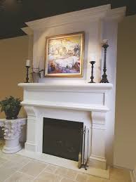 Small Siena Cast Stone Fireplace Mantel