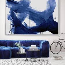 Blue Abstract Painting Art Limited