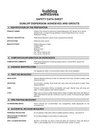 safety data sheet dunlop dispersion