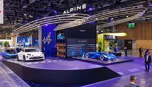 alpine at paris motor show 2022