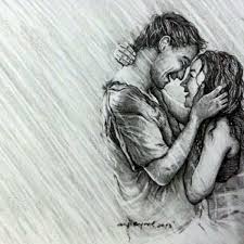 45 Romantic Couple Pencil Sketches You Must See! - Buzz Hippy