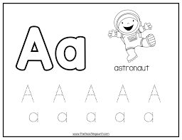 As adults, practicing handwriting can be time consuming, and writing drills over and over is a waste of time. Alphabet Tracing Without Lines Free Printable The Teaching Aunt