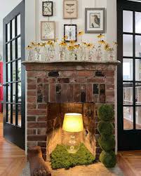 25 Faux Fireplace Ideas That Will Shine