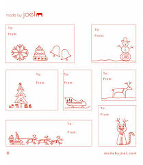 holiday gift templates made by joel