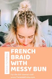 A loose french braid works on hair of any length — and will look stunning even on short locks! Braid Tutorial Easy French Braid For Short Hair Twist Me Pretty