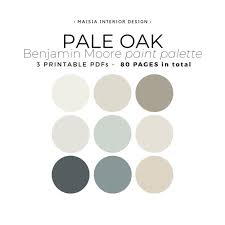 Pale Oak Benjamin Moore Color Palette