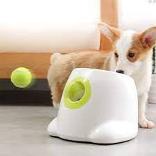 1x automatic ball launcher 3x mini tennis balls 1x ac adapter 1x user manual. Amazon Com Afp Automatic Dog Ball Launcher Interactive Puppy Pet Ball Thrower Machine For Small And Medium Size Dogs 3 Balls Included Mini New Kitchen Dining