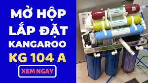 Kangaroo KG104A 🔰 Giá 3.6 TRIỆU 😍 Mở hộp, lắp đặt Máy lọc nước RO 6 7 8  LÕI LỌC Chính hãng #KG104 ✓ - YouTube