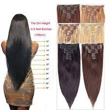 How long do the extensions take to put in? Newest Brazilian Virgin Straight Human Hair Clip In Extensions 14 24 Inch Full Head Body Wave Nature Clip In Human Hair Extensions From Onlyouhair 36 77 Dhgate Com