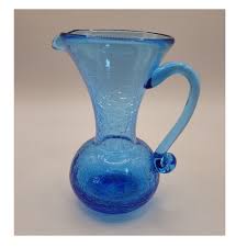 Blue Le Glass Pitcher Small