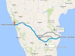 Double click on the downloaded file to open the map. Road Trip From Chennai To Gokarna Marina Beach To Om Beach Nativeplanet