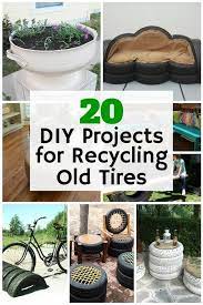 Make furniture using old tires. 20 Diy Projects For Recycling Old Tires The Budget Diet