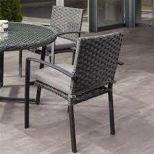 Corliving Rattan Patio Dining Chairs