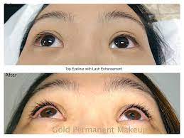gold permanent makeup eyeliner gold