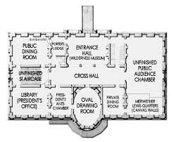 1803 Mansion Floor Plan White House