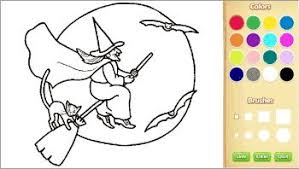 Free coloring pages to print or color online. Online Christmas Coloring Color Pictures Online