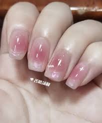 blush nails are making a huge comeback