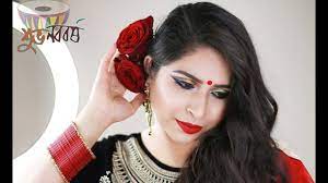 pohela boishakh makeup tutorial 2016