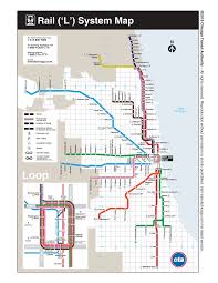 Cta Green Line Map Of L In Chicago Map Of L Line Chicago Map