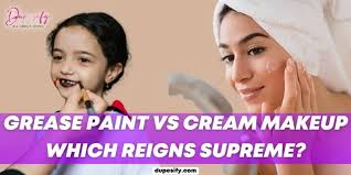 grease paint vs cream makeup which