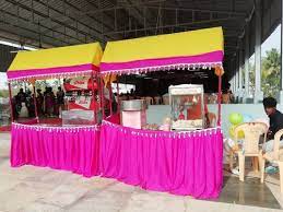 wedding food stall