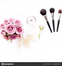 makeup tools home office worke