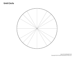 19 Up To Date Unit Circle Chart Blank
